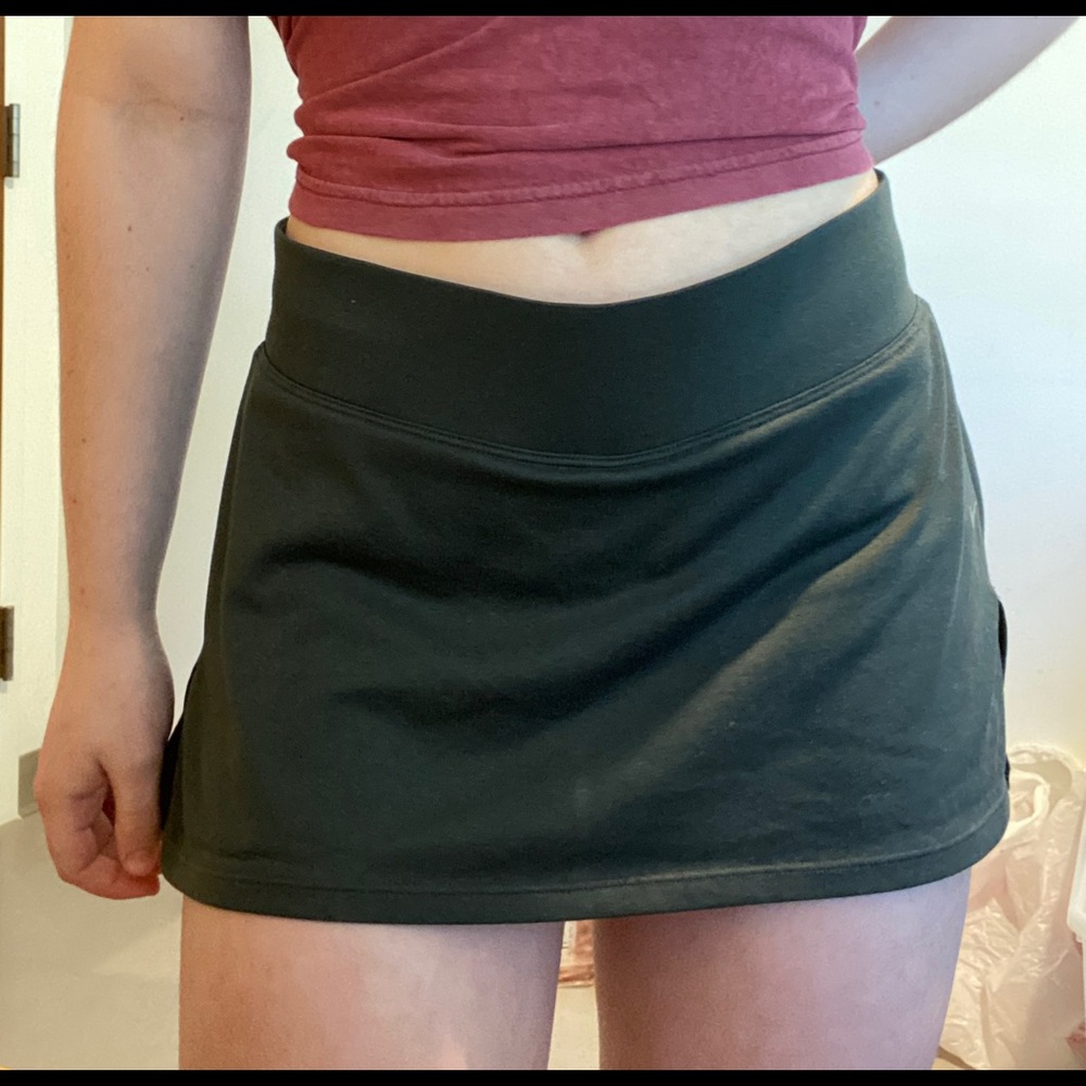 Nike Black Tennis Mini Skirt